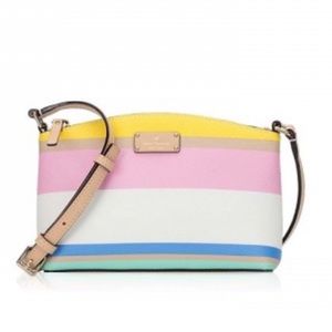 Kate Spade Stripe Crossbody Bag